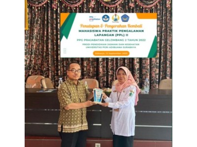Mahasiswa PPL II PPG Gel 2 Univ. PGRI Adi Buana